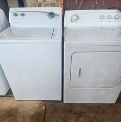 Washer and dryer set