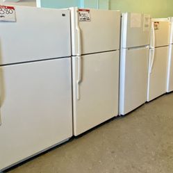 Wide Variety *used* White Top&bottom Fridges +20% Discount Off All Appliances 