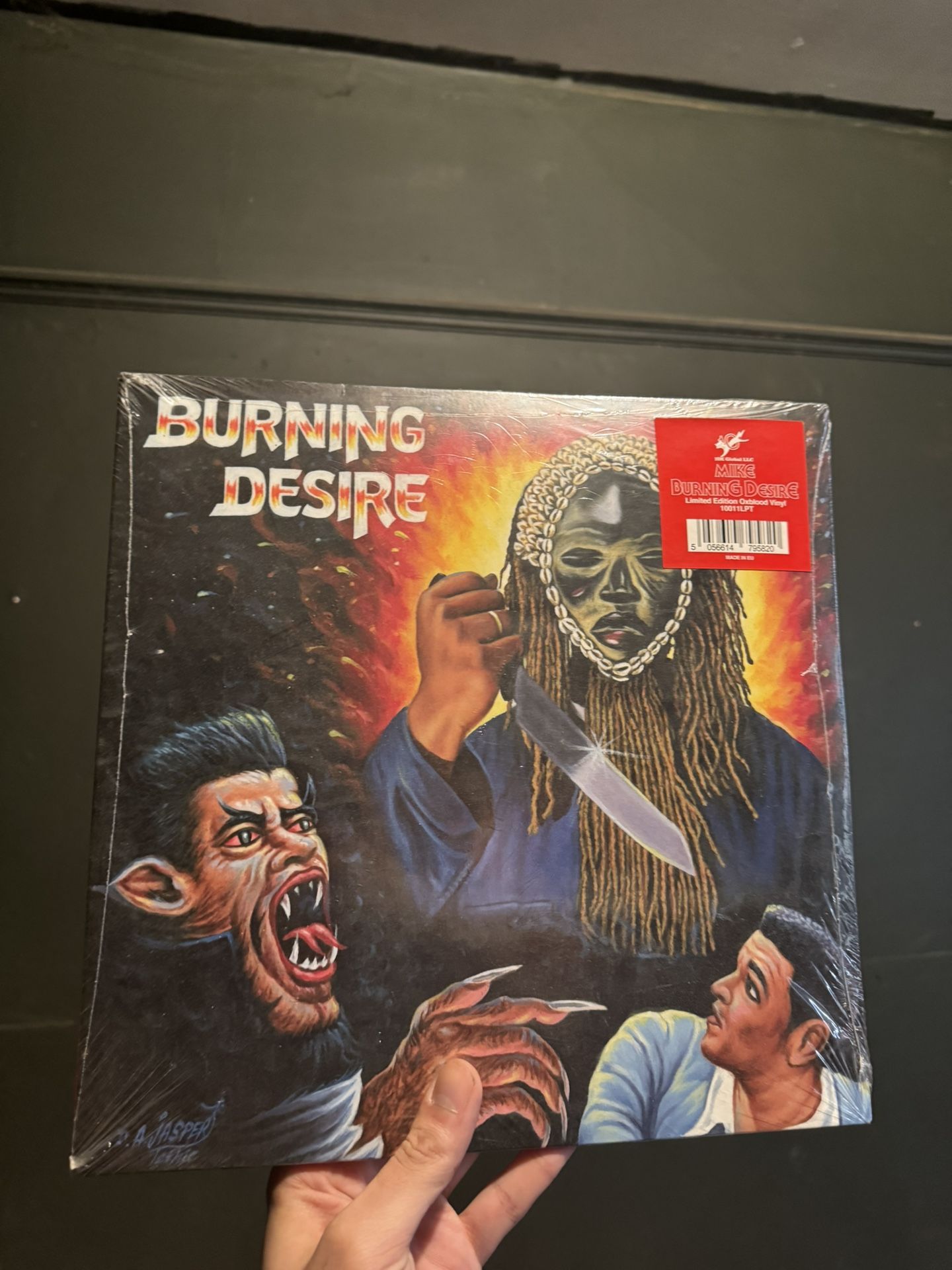 Burning Desire 2x Vinyl (Limited, Sealed) Oxblood 