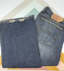 Lucky Brand Lil Maggie Jean 14/32 Xtra Long