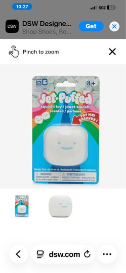 Jet-puff squishy