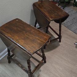 Antique end tables