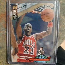 Michael Jordan Basketball Card