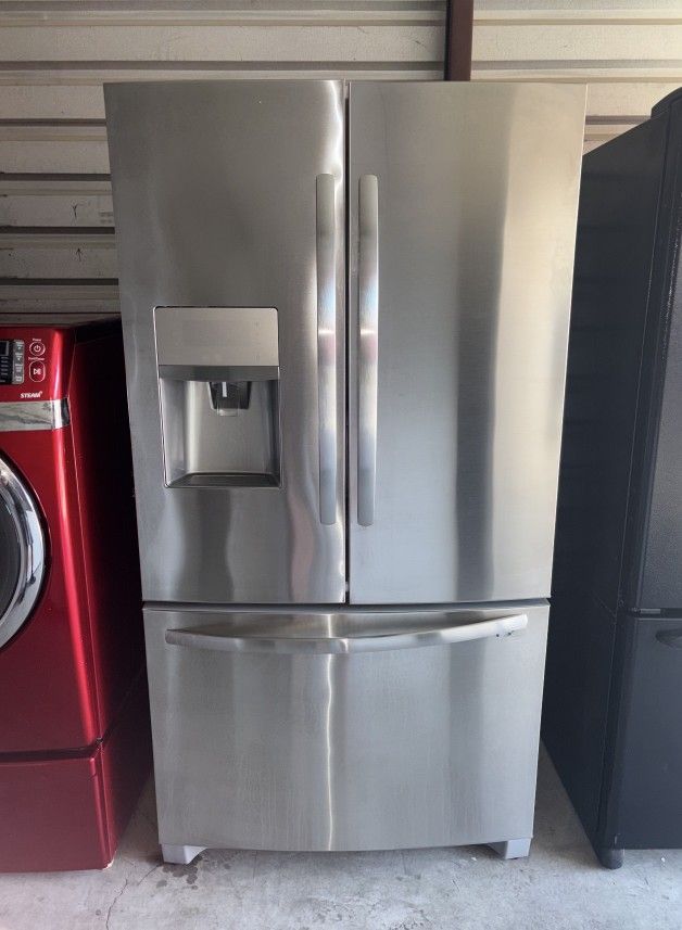 Stainless Steel Refrigerator And Freezer