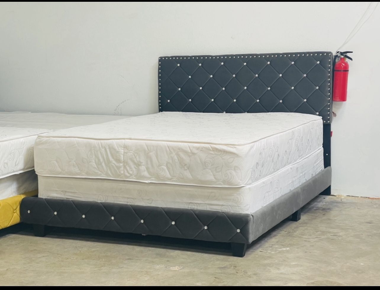Queen Bed With Mattress Brand new  Free Delivery Same Day