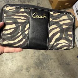 Coach wallet used