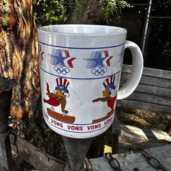Olympics USA Sam The Eagle Advertising Coffee  Mug 