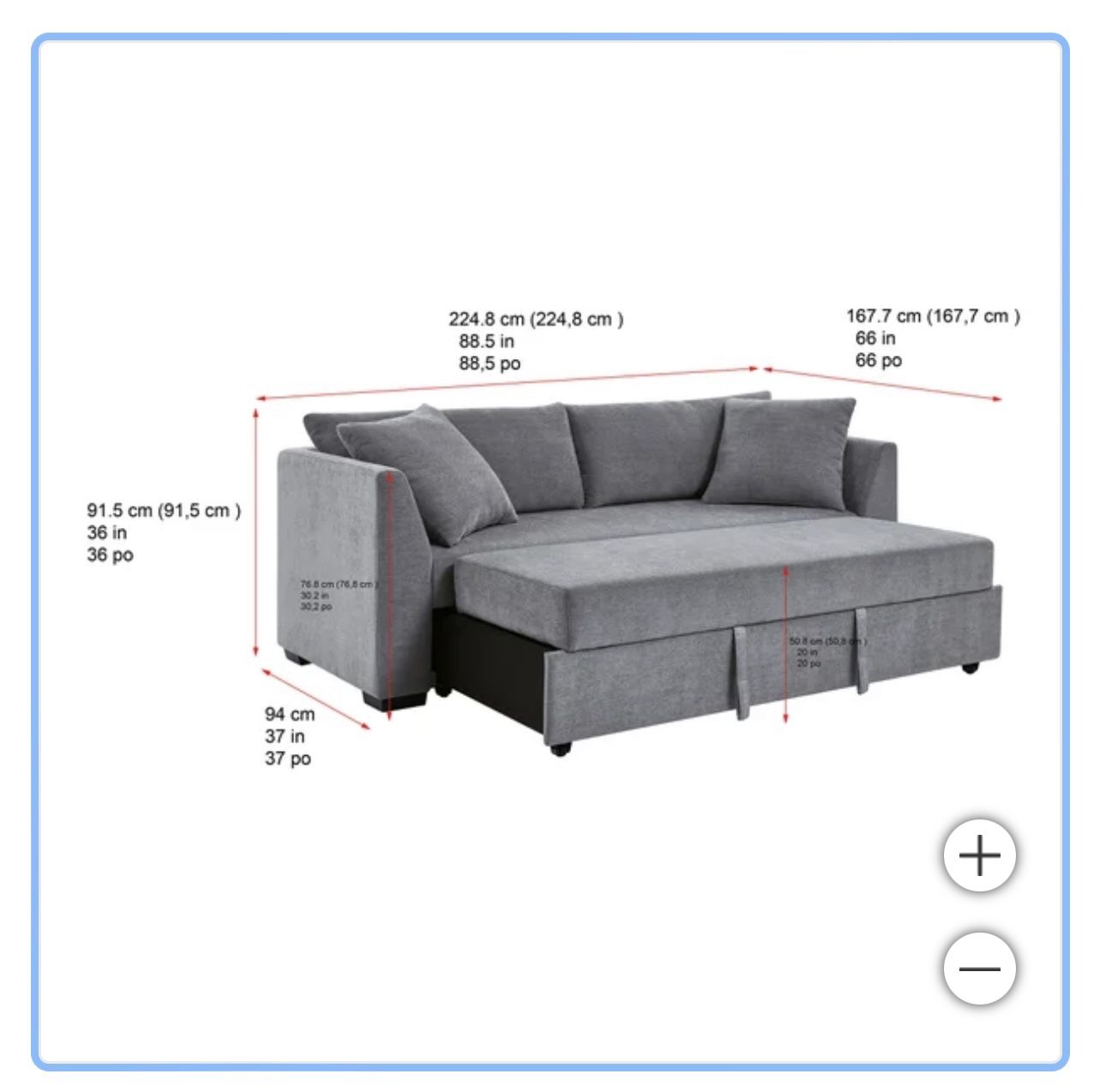 Sofa-bed From Costco