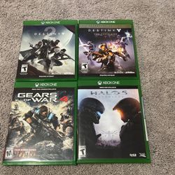 XBOX ONE GAMES LOT 