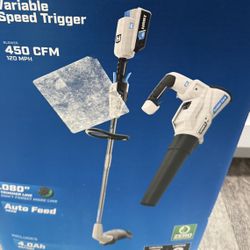 String Trimmer And Blower 
