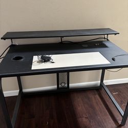Ashley furniture computer desk (with lights)
