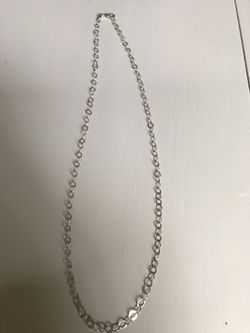 Silver necklace