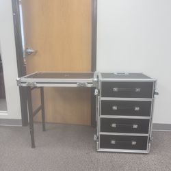 4 Drawer ATA RoadCase Portable Workstation