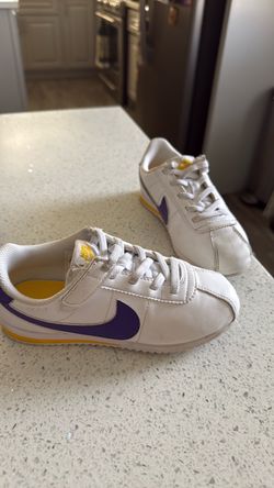 Mike Cortez size 12c laker colors