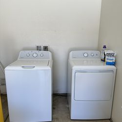 Gas Hotpoint Washer & Dryer Set