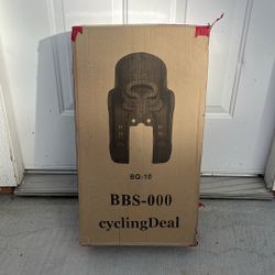 Child’s Seat For Bicycle With Handrail