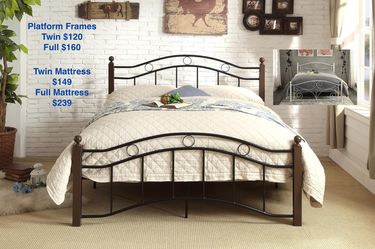 Twin Or Full Platform Frame