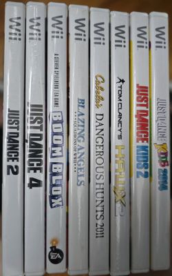 10 Wii Games price for all