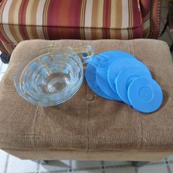 Five Glass Storage Containers
