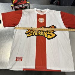 Super Mario Strikers Shirt Promo Jersey 2005 Adult Size XL Nintendo