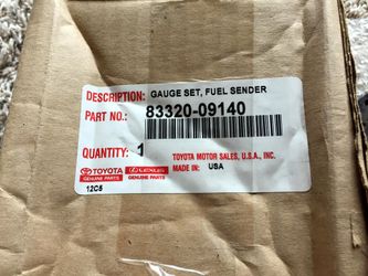 Fuel Gauge Sending Unit (Fuel Level Sensor / Fuel Sender Assembly) - Toyota RAV4