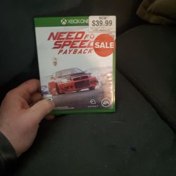 Need For Speed Payback Xbox 360 / Xbox One