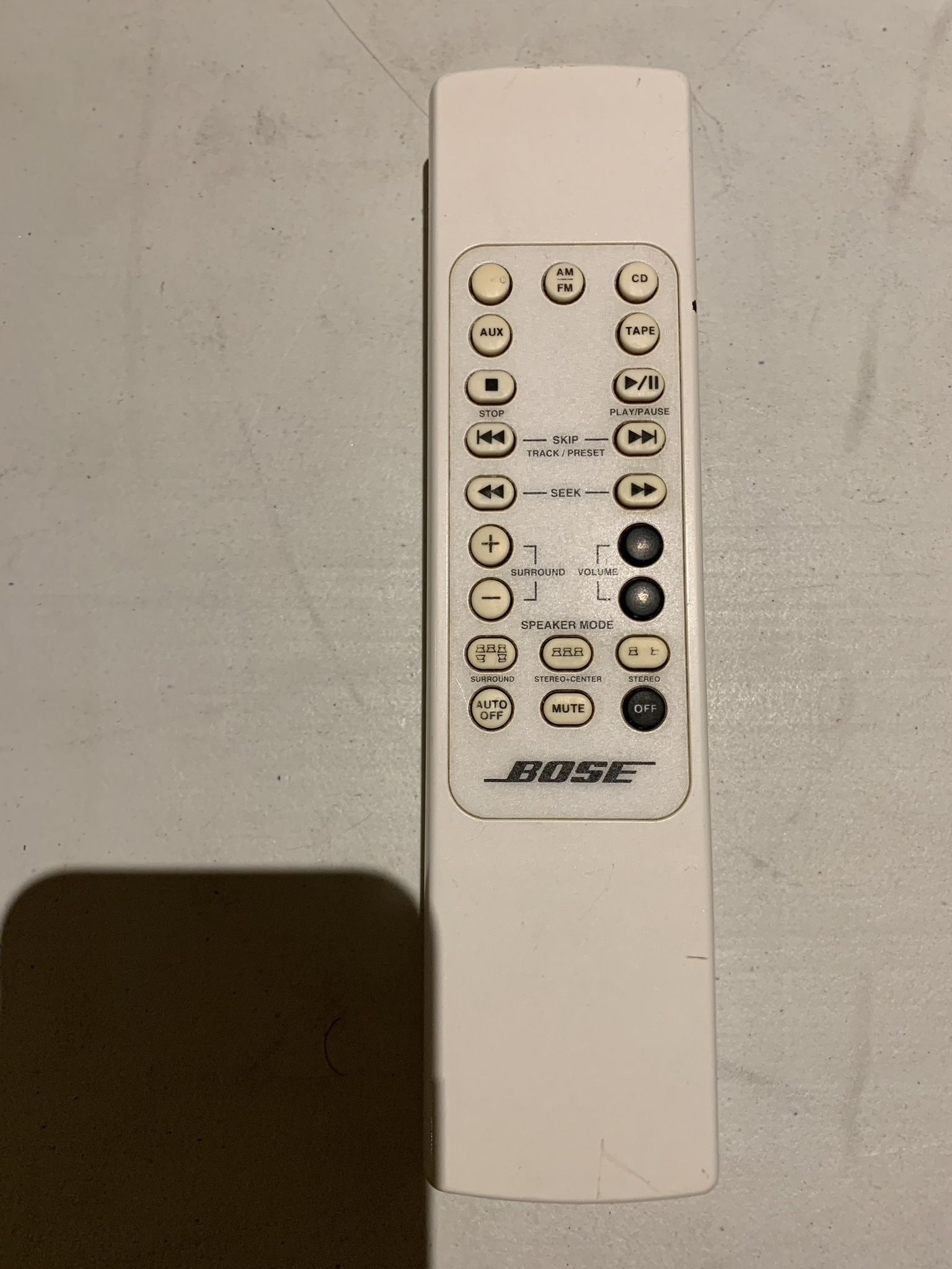 BOSE LIFESTYLE MODEL 5 REMOTE
