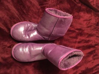 Purple Glitter Low Uggs