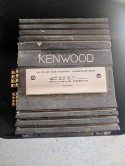 Kenwood KAC-6485 For Parts Or Repairs