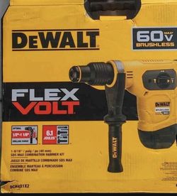 Brand New Dewalt FlexVolt 9/16th SDS Drill + Used 9ah FlexVolt Battery 