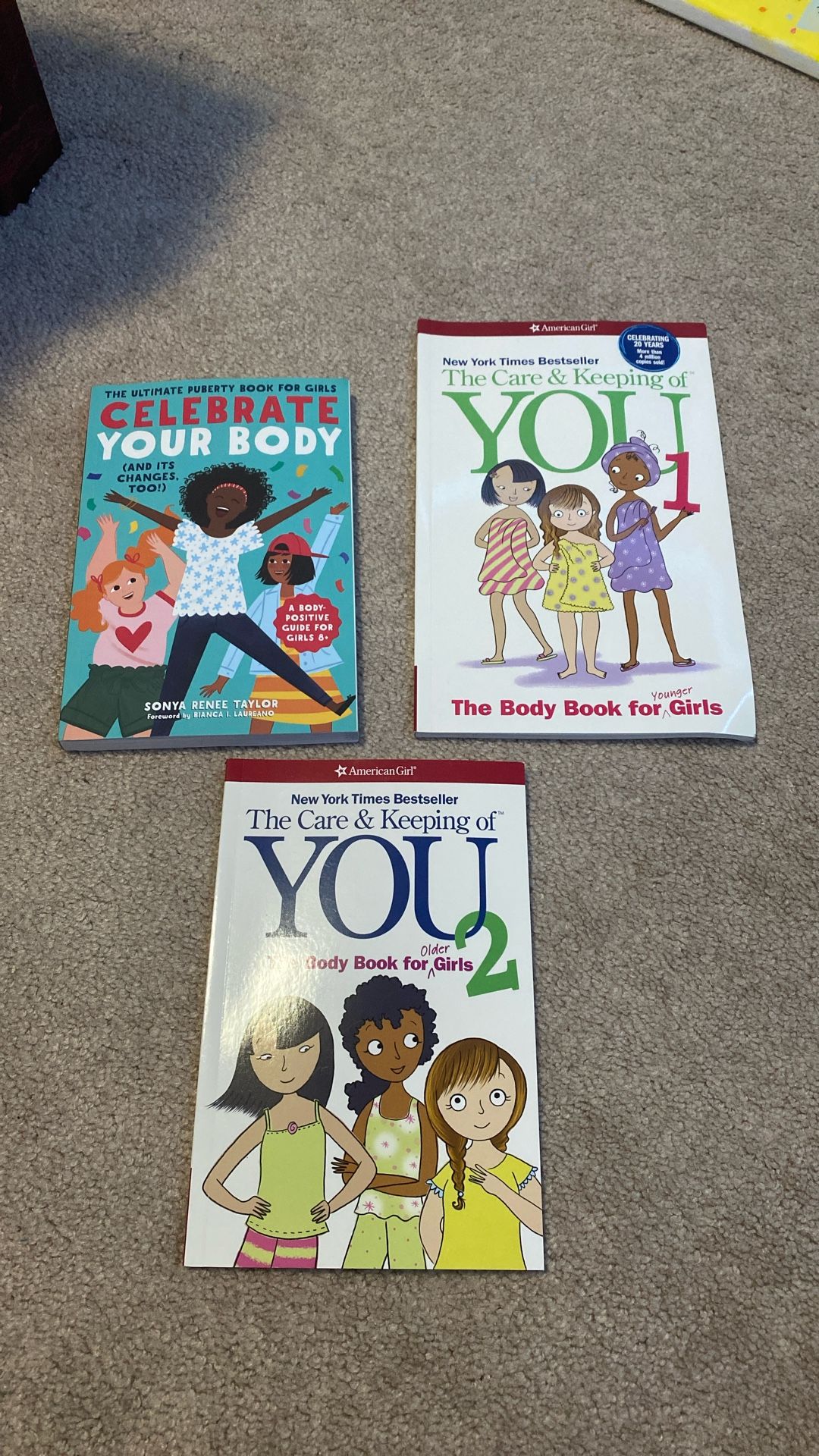 Preteen And Teen Girl Books About Their Body