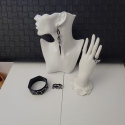 Earrings, Bracelet, Ring Bundle
