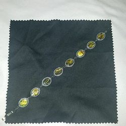 Abalone/Silver Clasp Bracelet