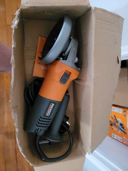 RIDGID Corded Angle Grinder