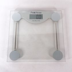 Peachtree Weight Scale Glass Digital Model GS-150 Works, Batteries Not Included