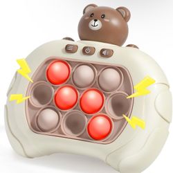 BRAND NEW Fast Push Light Up Bubble Game for Kids Fidget Toys