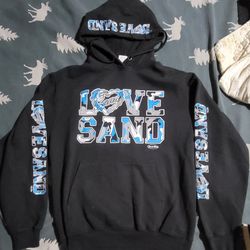 Love Sand Hoody Size Medium 