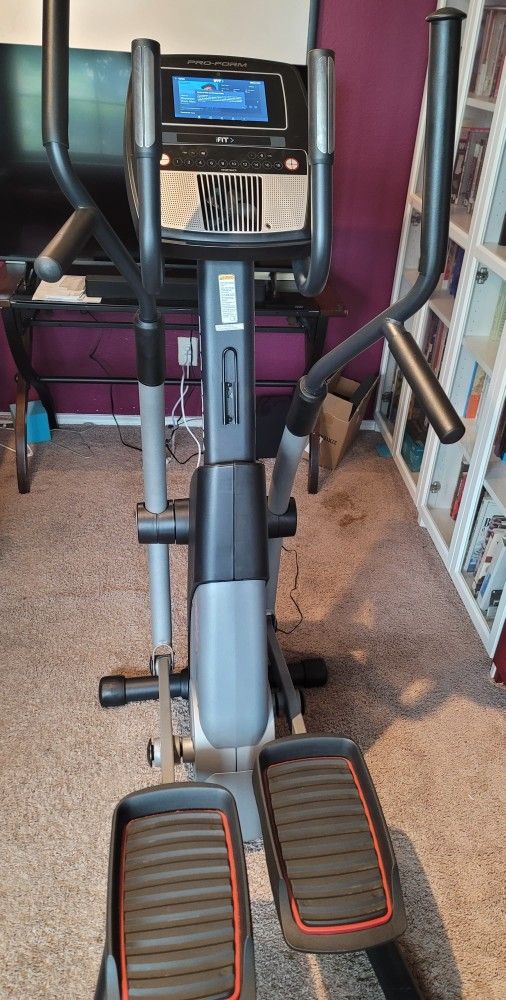 ProForm Cadence HIIT CS Elliptical Trainer with 10 Hybrid Stride