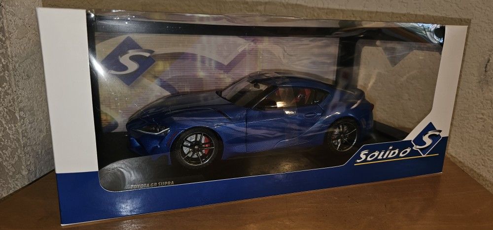 Solido 1:18 Toyota GR Supra Año de construcción 2021 horizonte azul Solido 1:18 Toyota GR Supra Año de construcción 2021 horizonte azul