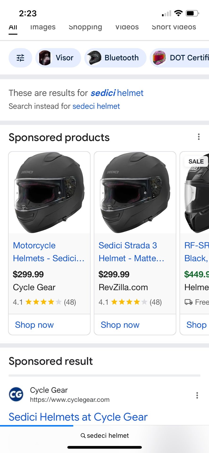 Motorcycle Helmet