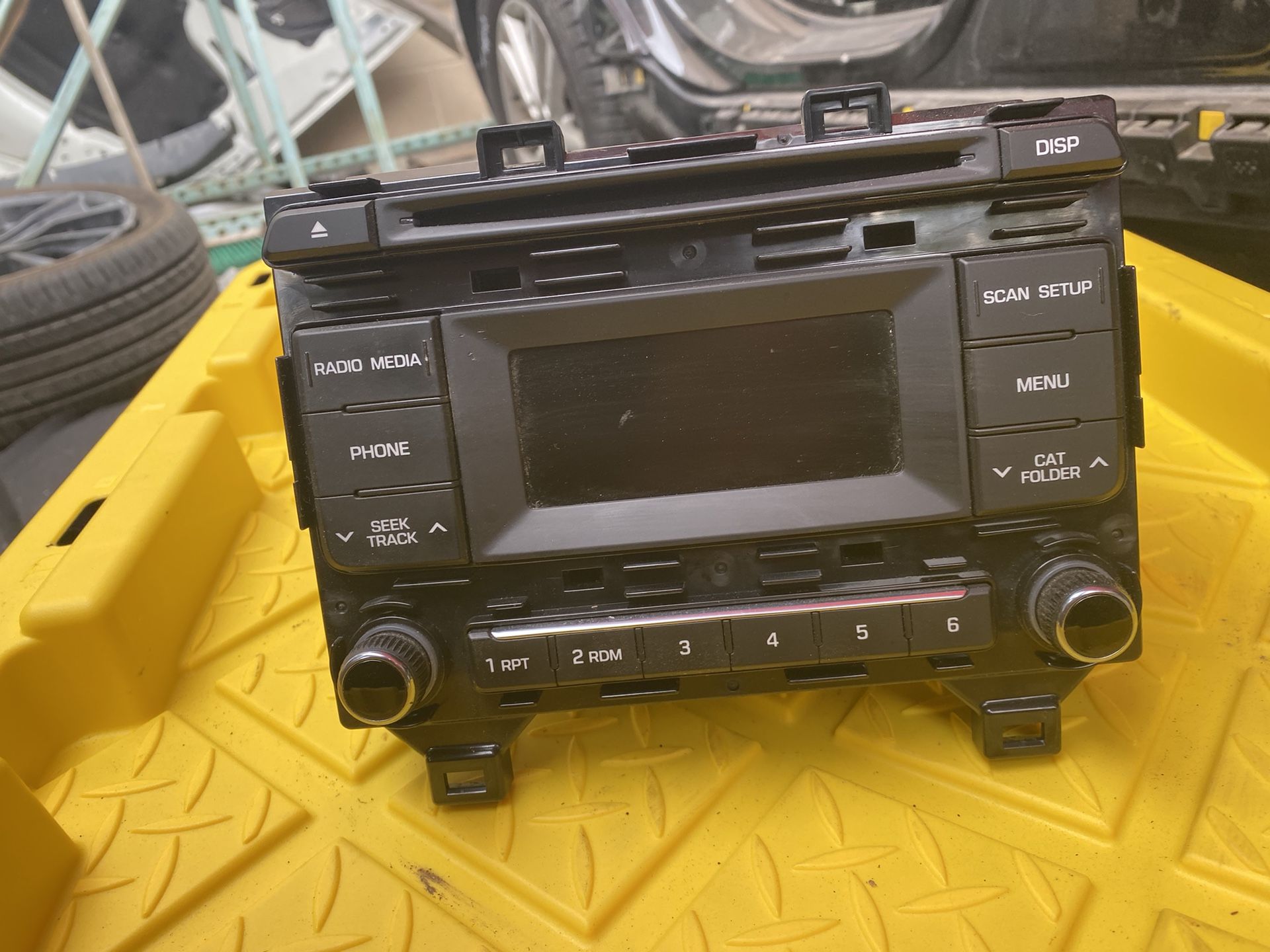 2017 Hyundai Sonata CENTER DASH AM FM RADIO CD DISC AUDIO PLAYER
