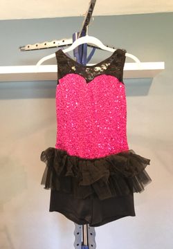 Girls dance Costume- size: LC (Large Child) Weissman