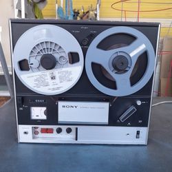 Vintage Sony TC-255  Reel To Reel Tape Recorder Deck (As-Is) PLEASE READ CAREFULLY!