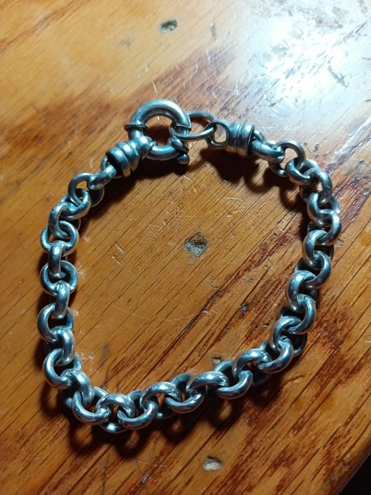 Sterling Silver Chain Link Bracelet