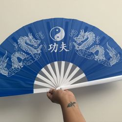 Dragon Large Hand Held Fans