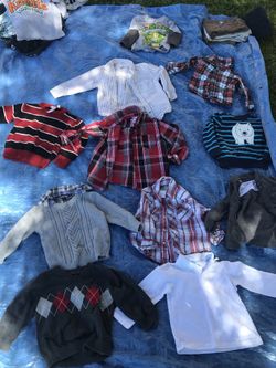 2T shirts and pjs $2 each