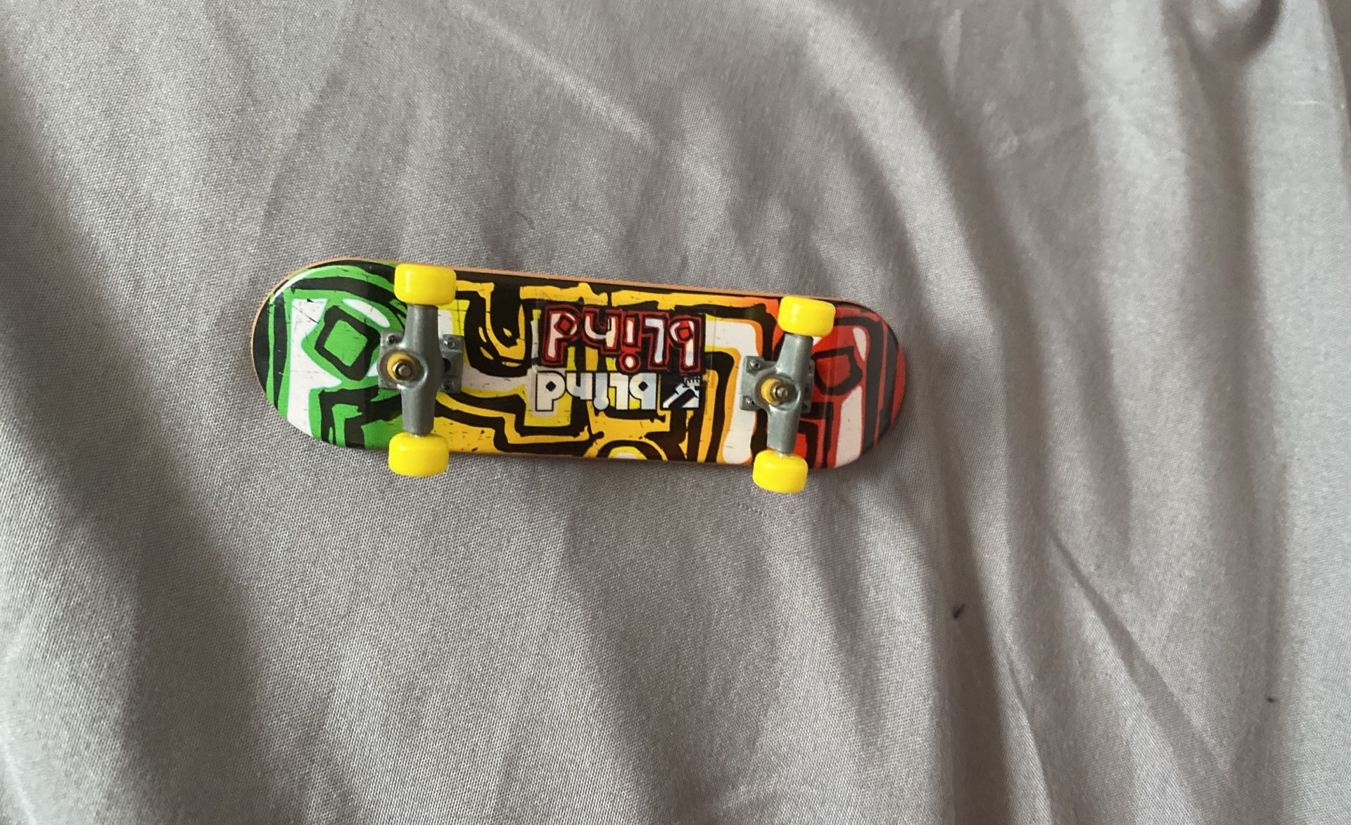 Blind Exodus Tech Deck Rasta Skateboard