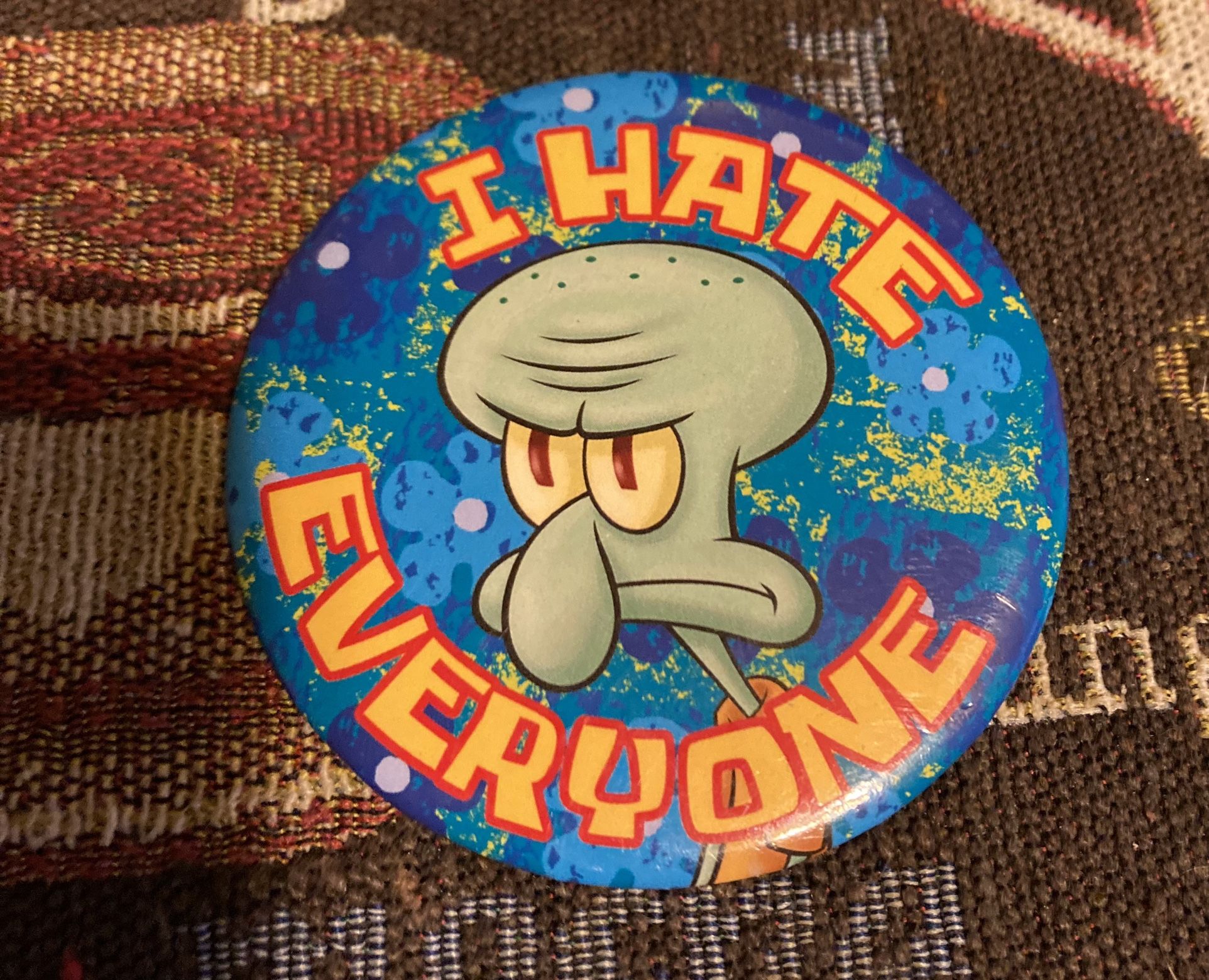 Vintage Squidward Pin-2000
