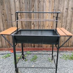 Asador Para La Carne Asada, Grilled For Outside Cooking