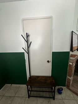 Coat and Shoe Rack